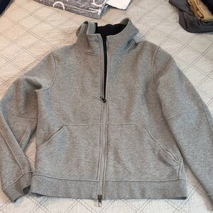 lululemon athletica Gray Zip Up Sweater